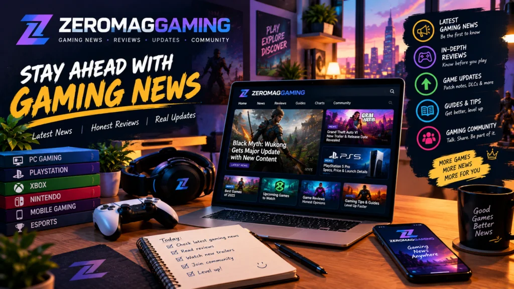 Gaming Updates Zeromagtech: Latest Gaming News